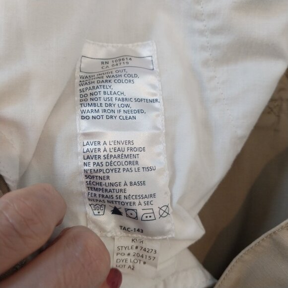 5.11 Tactical Cargo Pants Mens 36x32 Beige Khaki Utility Ripstop 74273 Workwear. - Picture 10 of 10